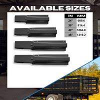stake sides for flatbed|Fleming and Bayer Style Stakes for Stake Trucks Flatbeds and .